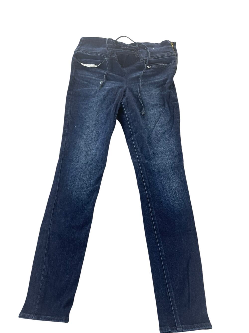 Express Dark Wash Blue Denim High Rise Legging Jegging Skinny Jeans Size 10